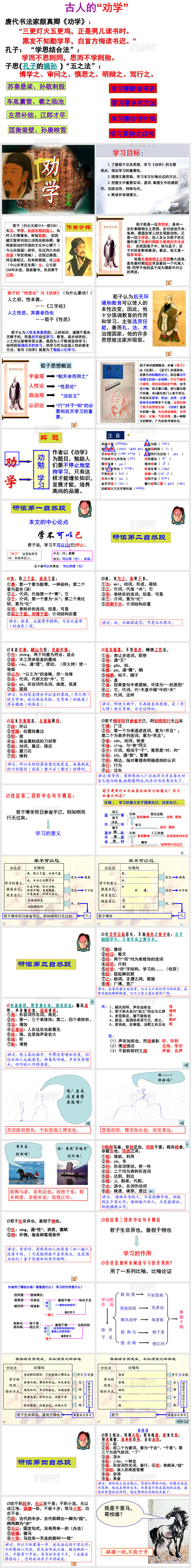 2018《劝学》ppt