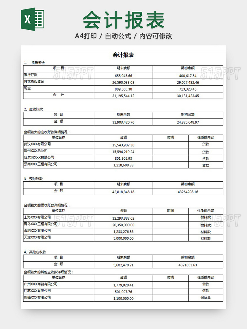 会计报表