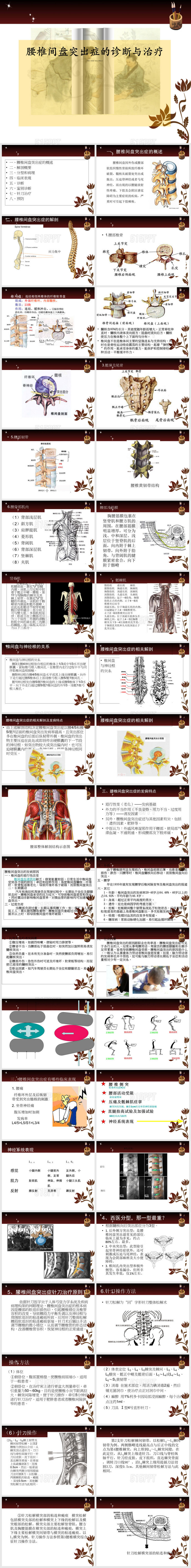 腰椎骨科护理查房ppt模板