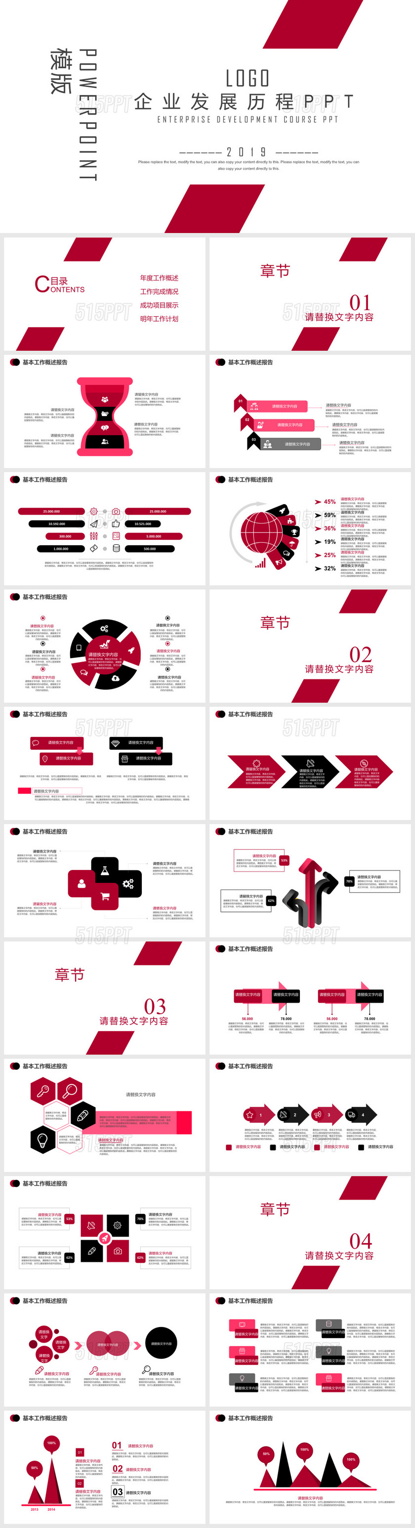 企业介绍发展历程公司章程PPT模板公司介绍一